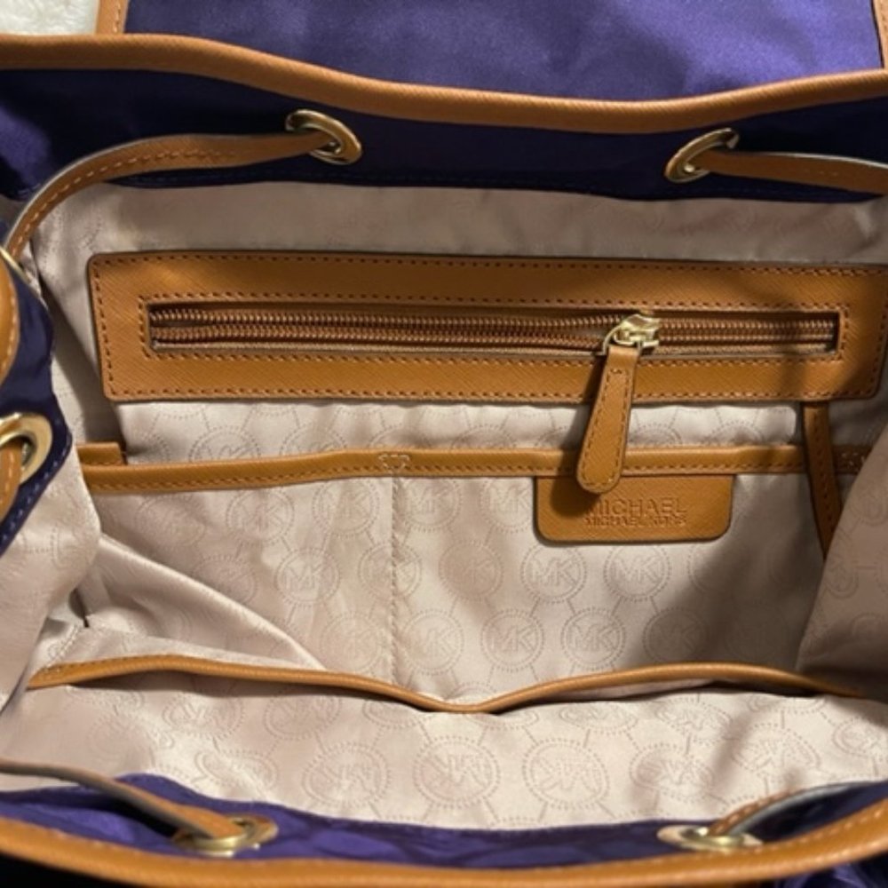 Purple Michael Kors Backpack - Picture 3 of 6